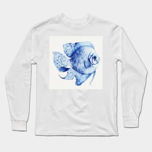 Vintage fish Long Sleeve T-Shirt